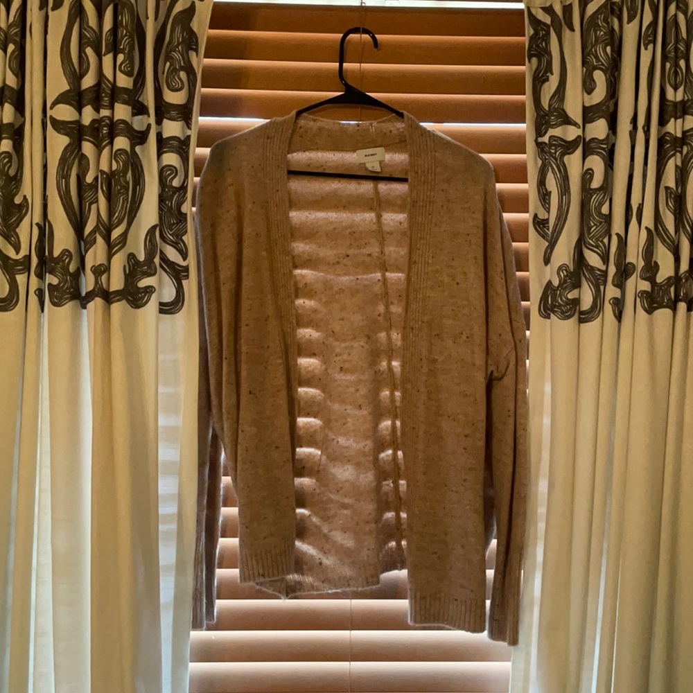 Old Navy XS Brown Speckled Cardigan